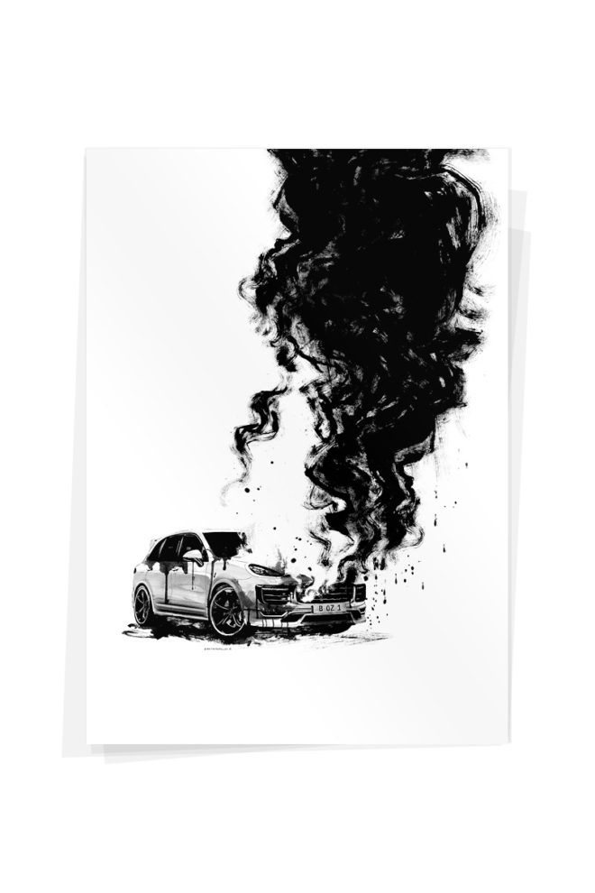 Porsche Plakat Wolfgang Philippi