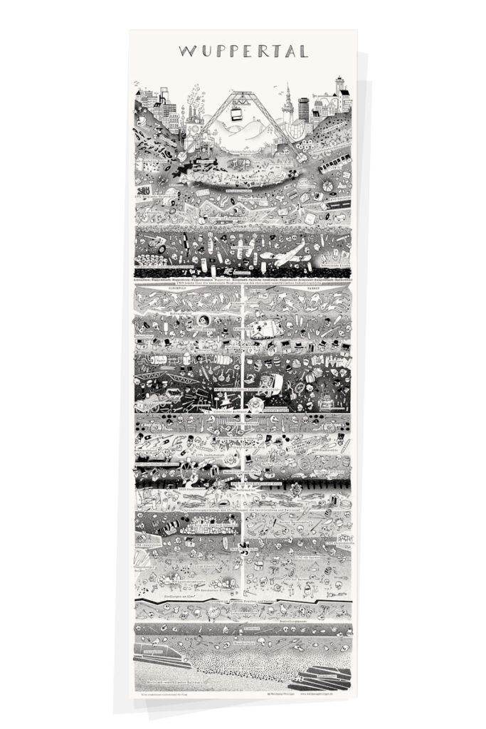 Stadtplakat Wuppertal — Wolfgang Philippi