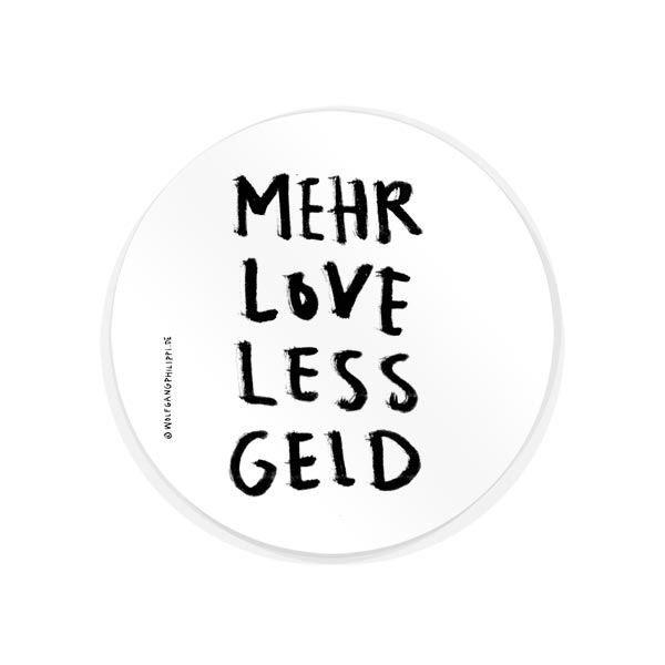 Wolfgang Philippi Mehr Love Less Geld