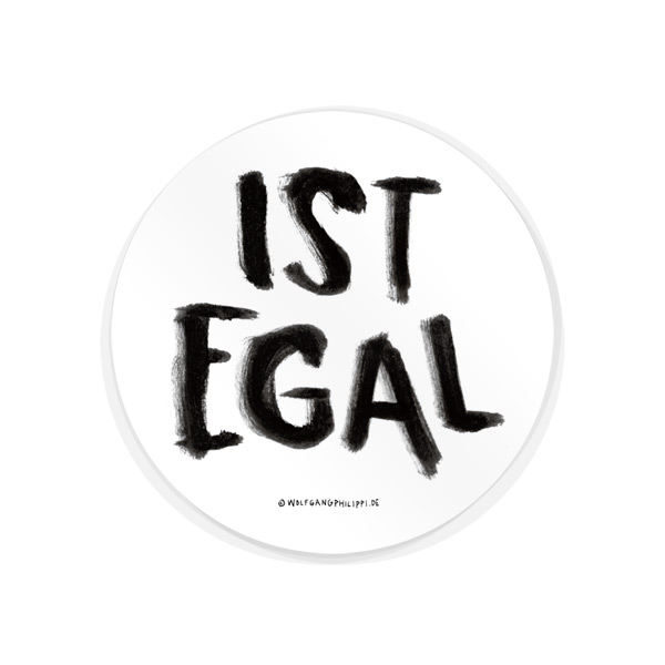 Ist Egal Aufkleber