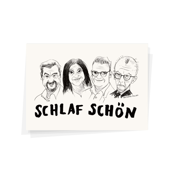Schlaf Schön Karte Wolfgang Philippi